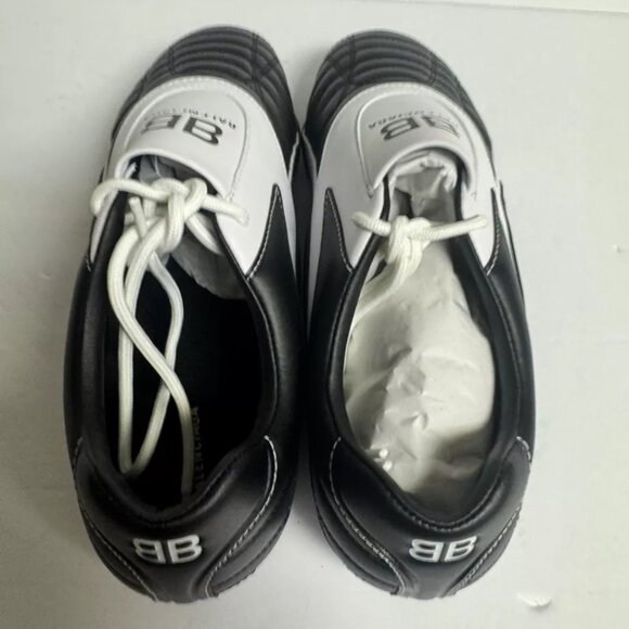 Balenciaga Mens Zen Sneaker Black/White Size EU40 US7 - Picture 4 of 6